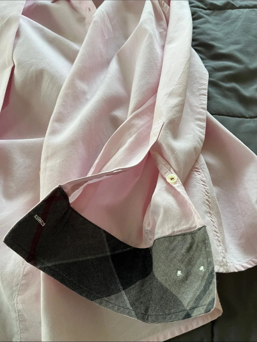 Barbour Set of 2 Shirts Pink & Blue Sz6 - Picture 8 of 16